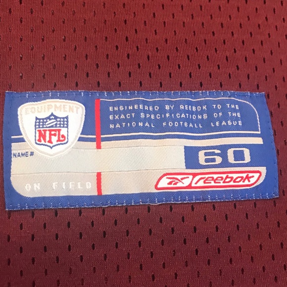 🏈 ‘03 Lavar Arrington Washington Redskins Football Authentic Linebacker Jersey - Picture 8 of 16